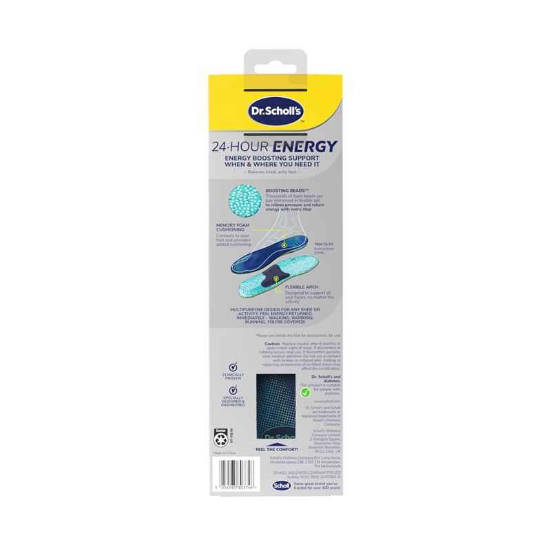 Dr.Scholls 24hr Energy Insole Small