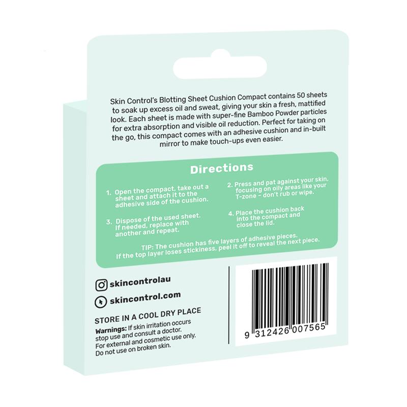 Skin Control Blurrfect Blotting Paper & Cushion Compact 50pk