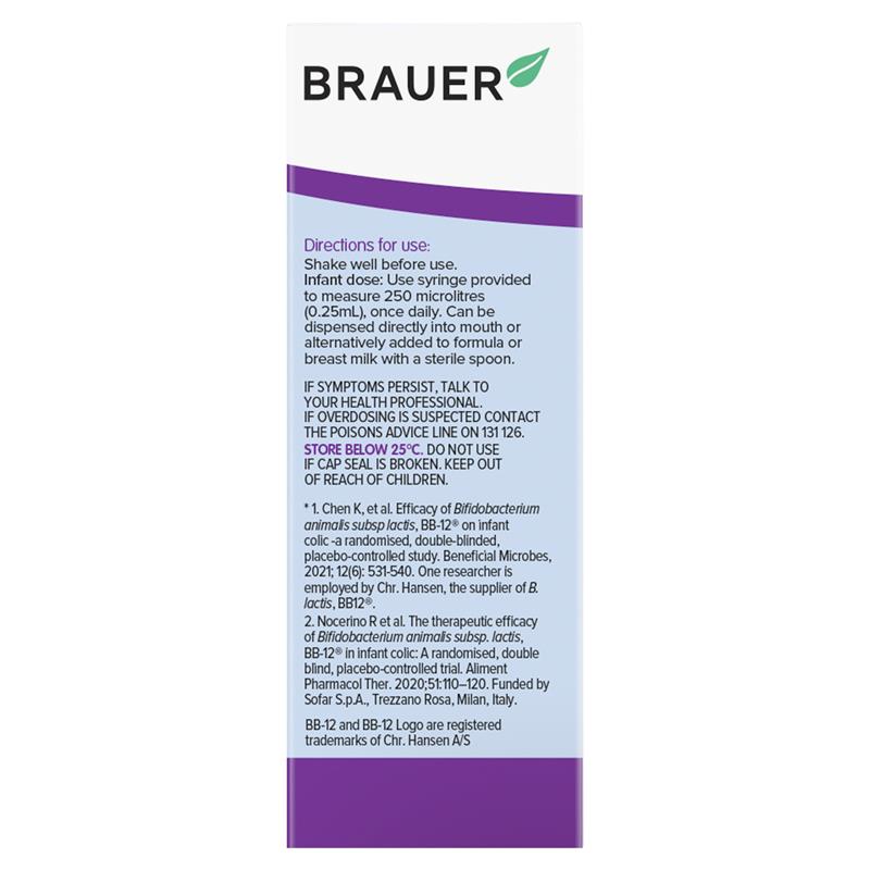 Brauer ColicEze Probiotic Drops For Infants 7.5ml - GimmeNow