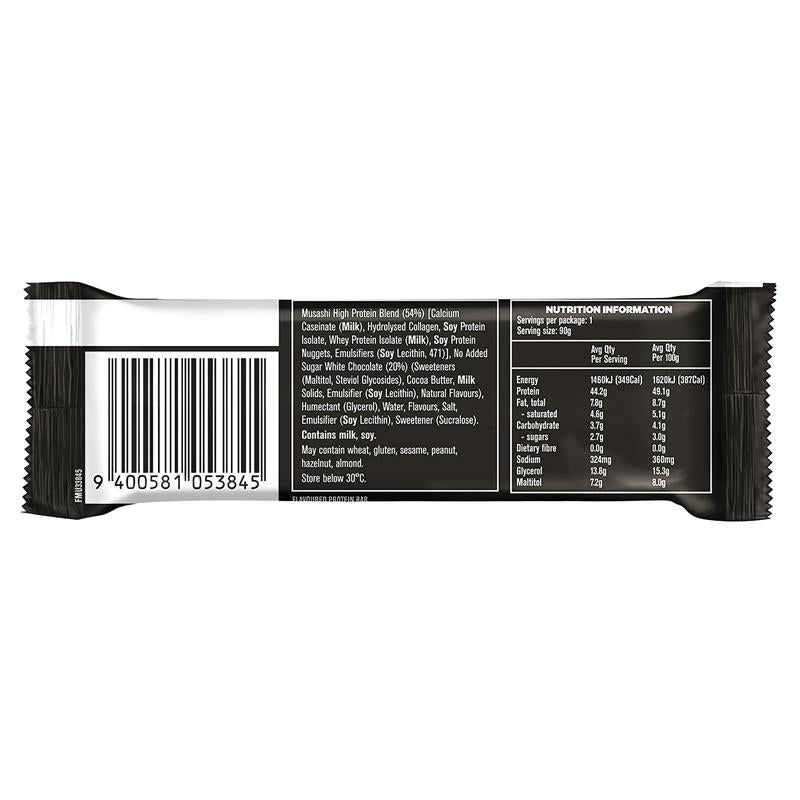 Musashi High Protein Bar White Choc Lemon Cheesecake 90g