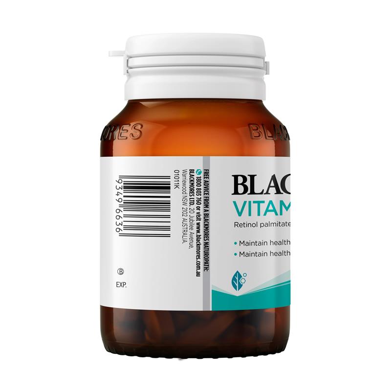 Blackmores Vitamin A 5000IU 150 Capsules - GimmeNow