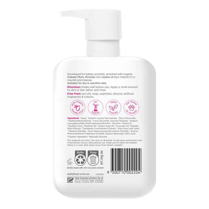 Euky Bear Hair & Body Wash 300ml