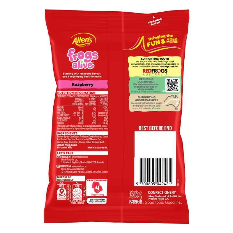 Allens Frogs Alive 190g