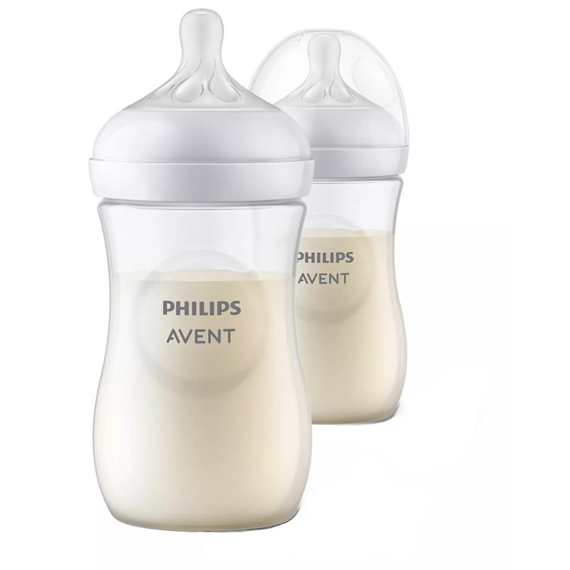 Avent Natural Response Feeding Bottle 260ml 2 Pack - GimmeNow