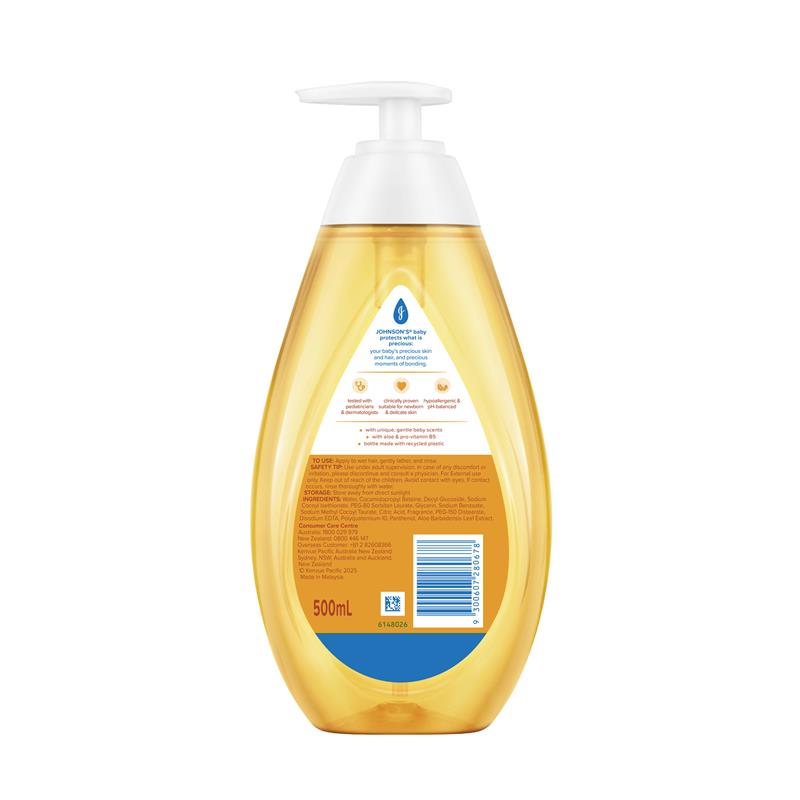 Johnson & Johnson Baby Shampoo 500mL