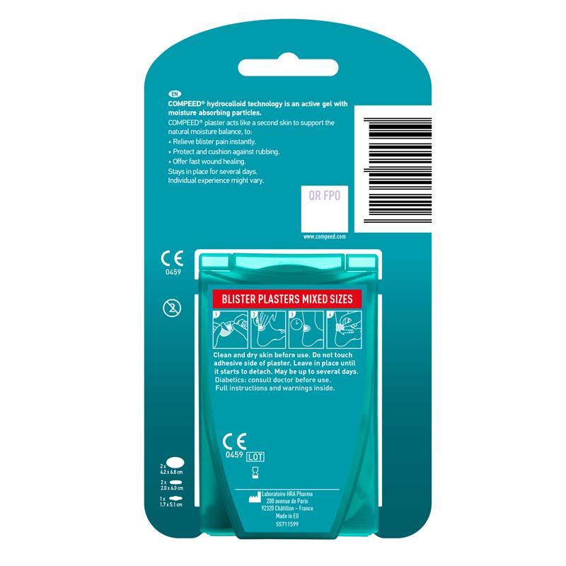 Compeed Blister Mixed Pack 5