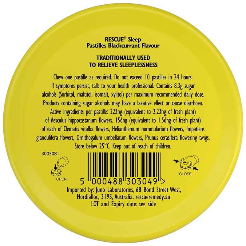 Rescue Remedy Sleep Pastilles 50g