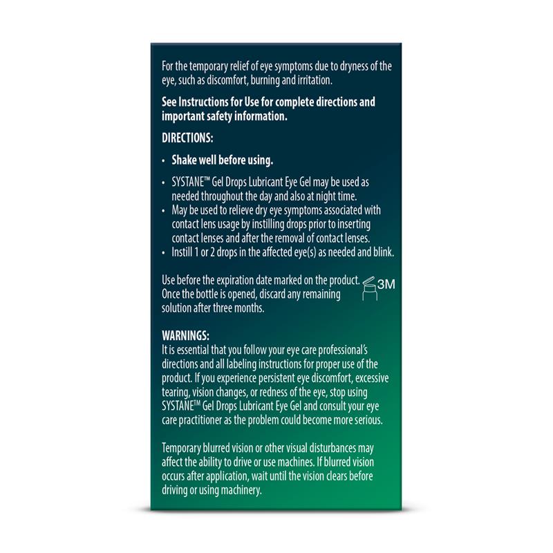 Systane Gel Lubricating Drops 10ml