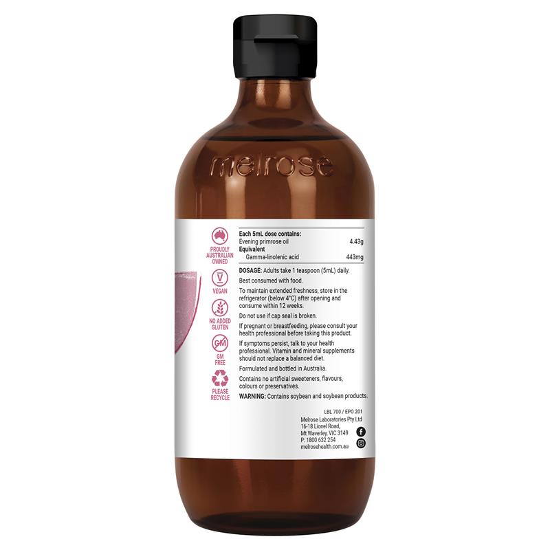 Melrose Organic Evening Primrose Oil 200ml - GimmeNow