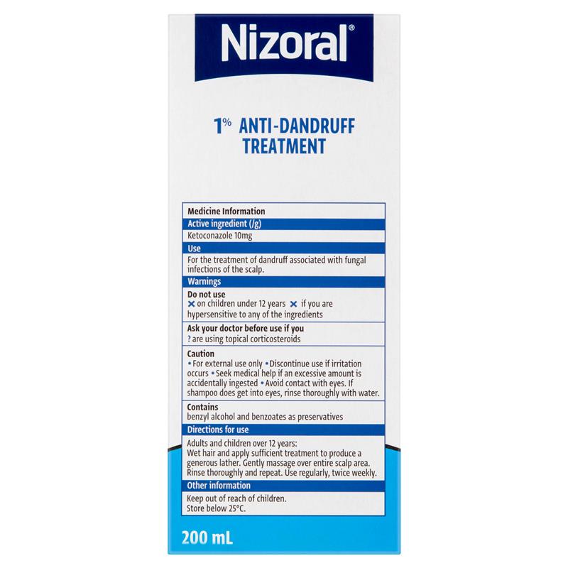 Nizoral 1% Anti-Dandruff Treatment 200ml - GimmeNow