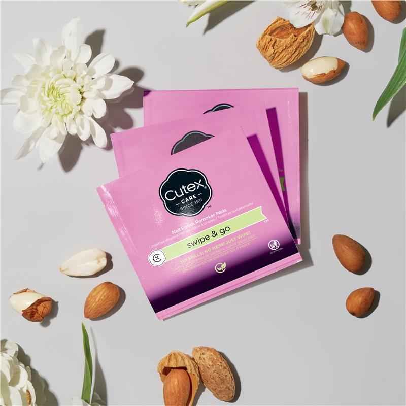 Cutex Swipe & Go Nail Polish Remover Pads 10 Pack