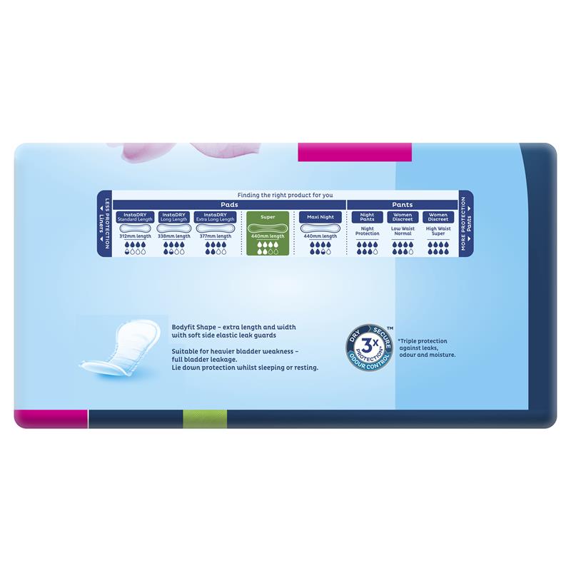 TENA Pads Super 30 Pack