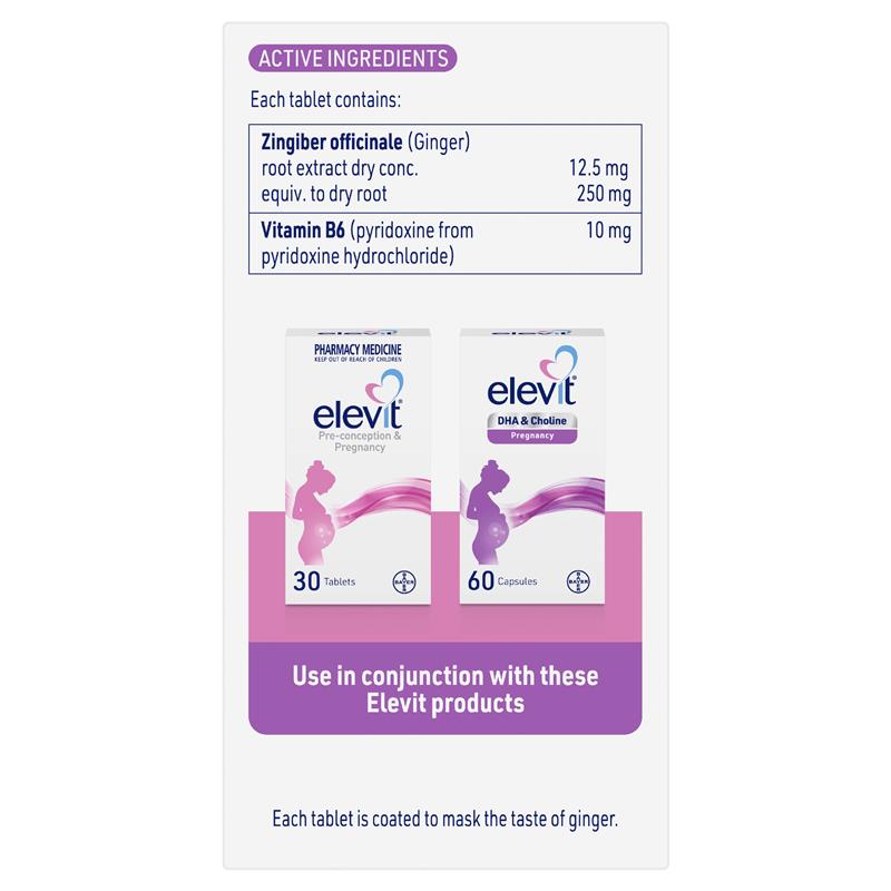 Elevit Morning Sickness Relief Pregnancy 60 Tablets - GimmeNow