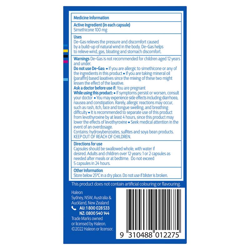 De Gas 48 Capsules - GimmeNow