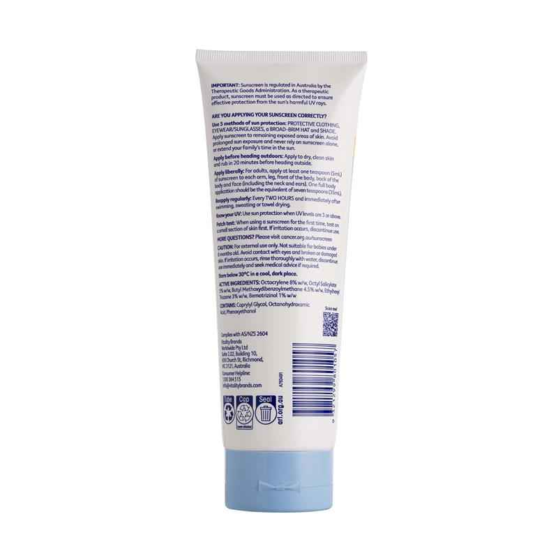 Cancer Council SPF50 Sensitive Sunscreen 250ml (New Formula)