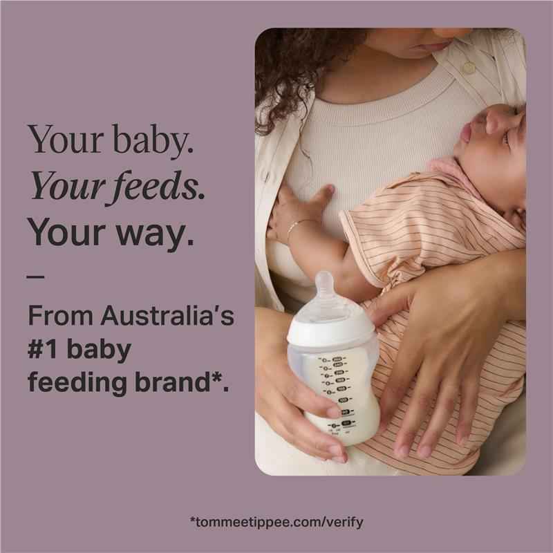 Tommee Tippee Natural Start 260ml Bottles 3 Pack