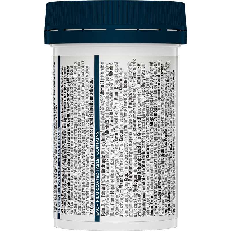 Swisse Mens Multivitamin 65+ 60 Tablets - GimmeNow