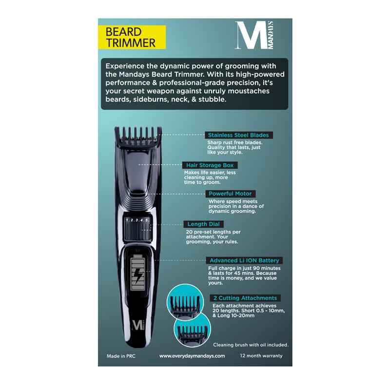 Mandays Beard Trimmer