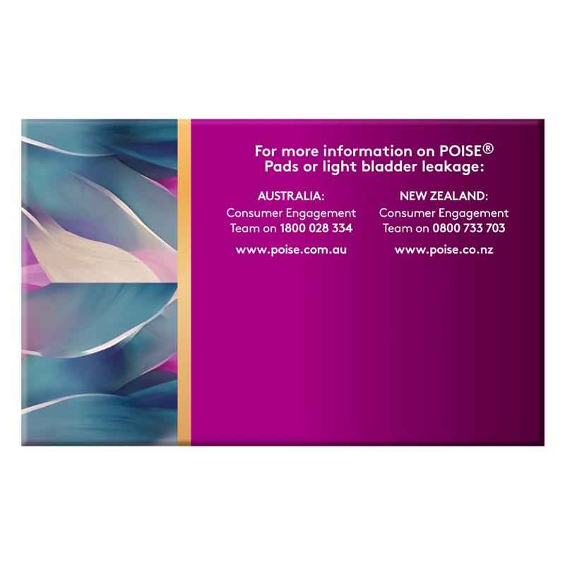 Poise Livefree Pad Super No Wings 12 Pack