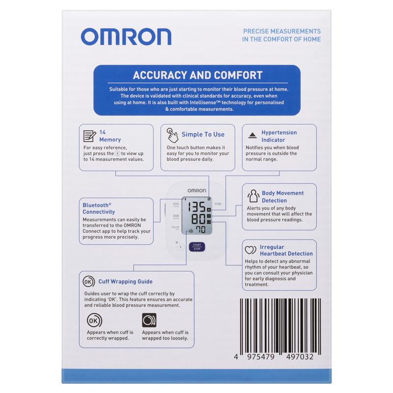 Omron HEM7142T2 Standard Blood Pressure Monitor