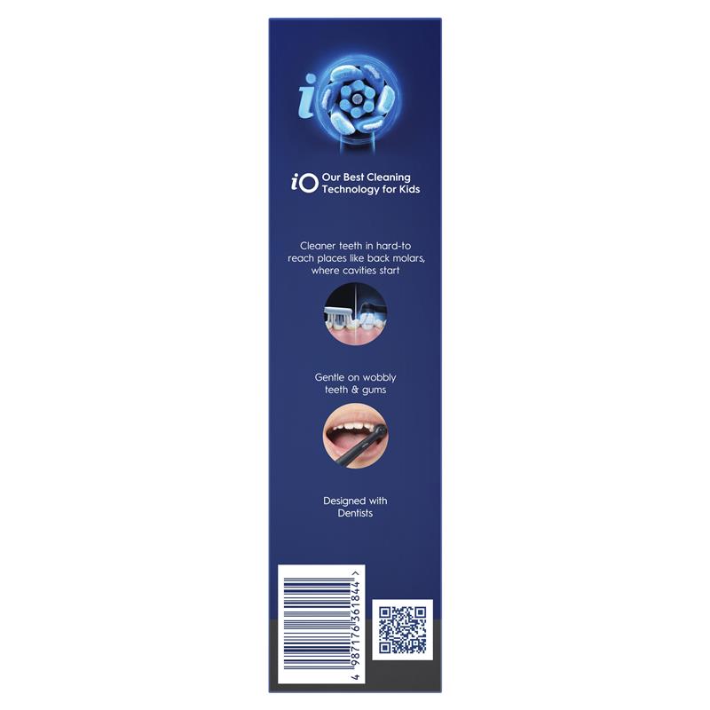 Oral B Electric Toothbrush iO 2 Kids Clean & Gentle Spiderman Black