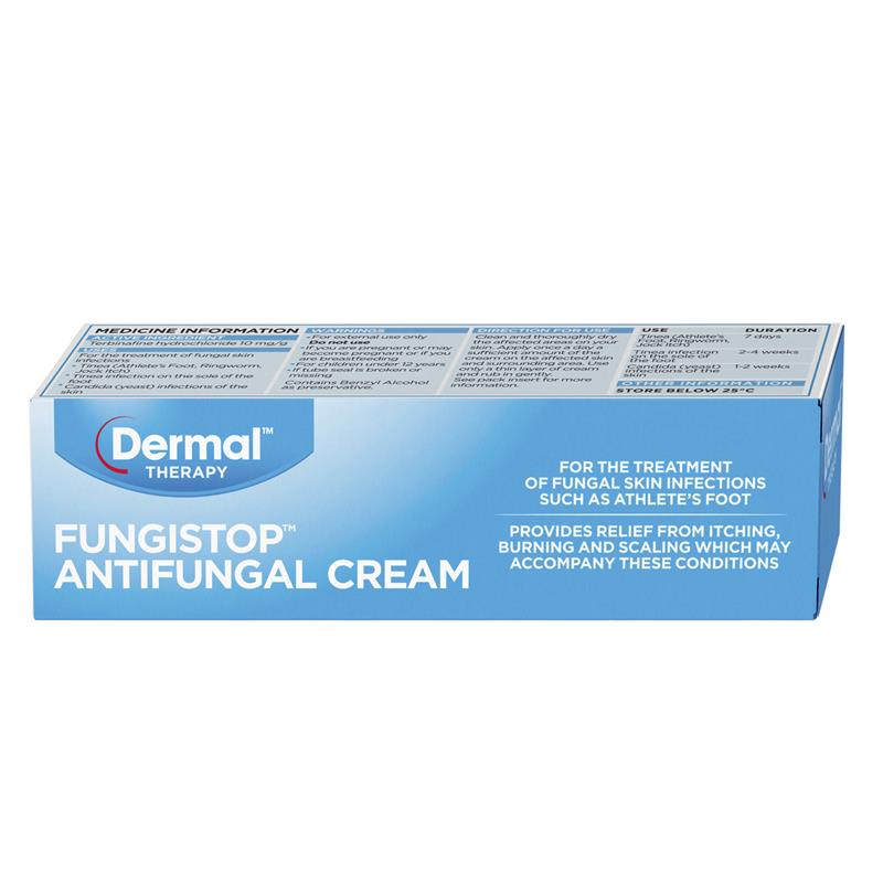 Dermal Therapy Fungistop 3 In 1 Antifungal Cream 15g