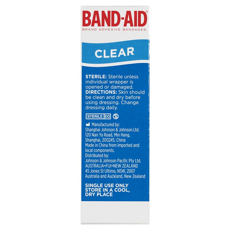 Band-Aid Clear Strips 40 Pack