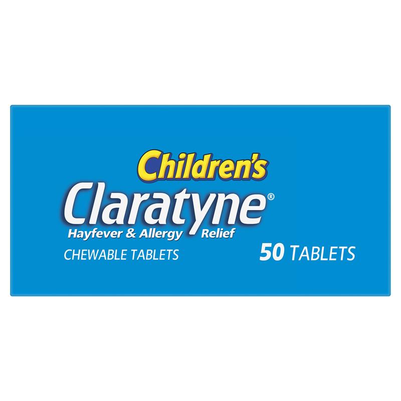 Children's Claratyne Allergy & Hayfever Relief Antihistamine For Kids Grape Chewable Tablets 30 pack - GimmeNow
