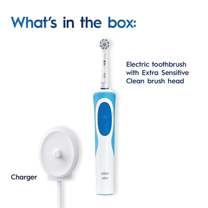 Oral B Power Toothbrush Vitality Extra Sensitive - GimmeNow