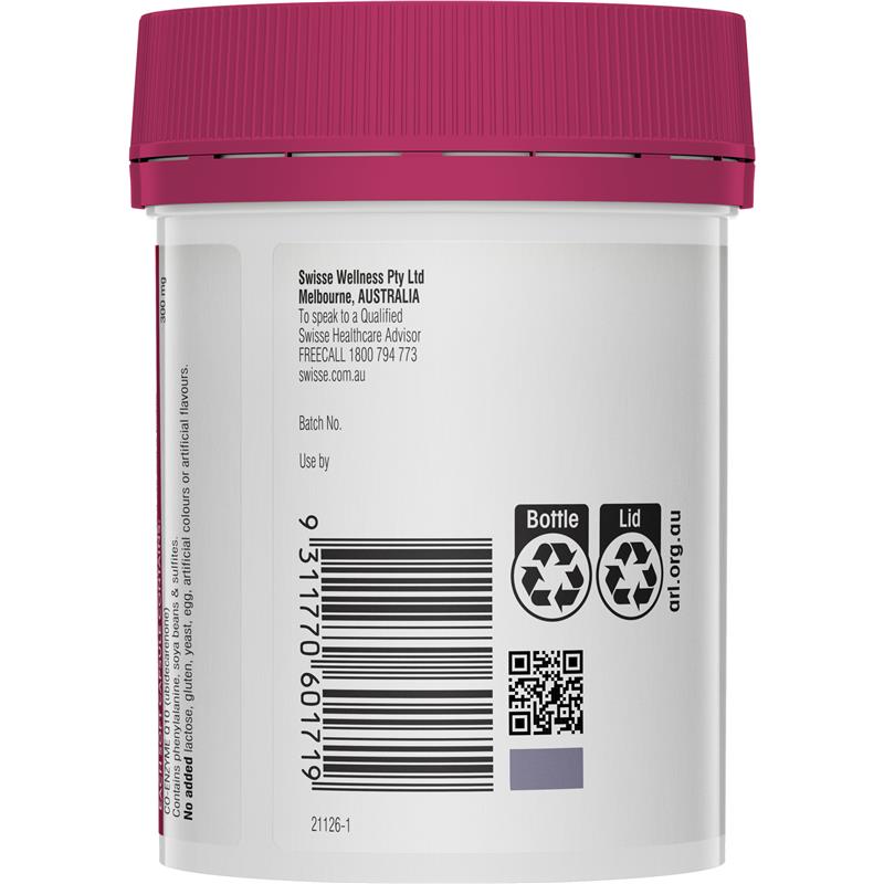 Swisse CoQ10 300mg 90 Capsules - GimmeNow