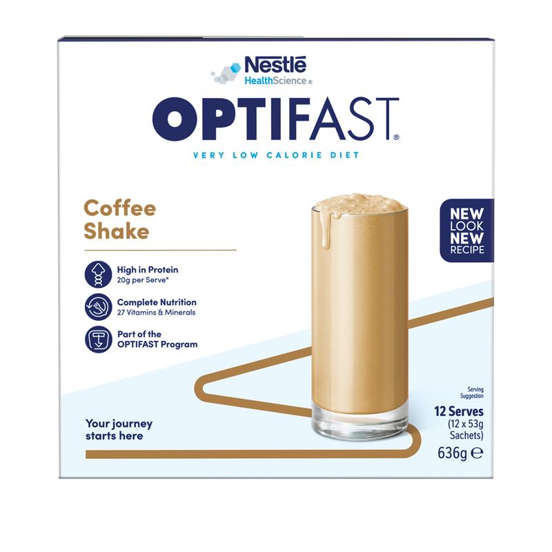 Optifast VLCD Shake Coffee 12 x 53g