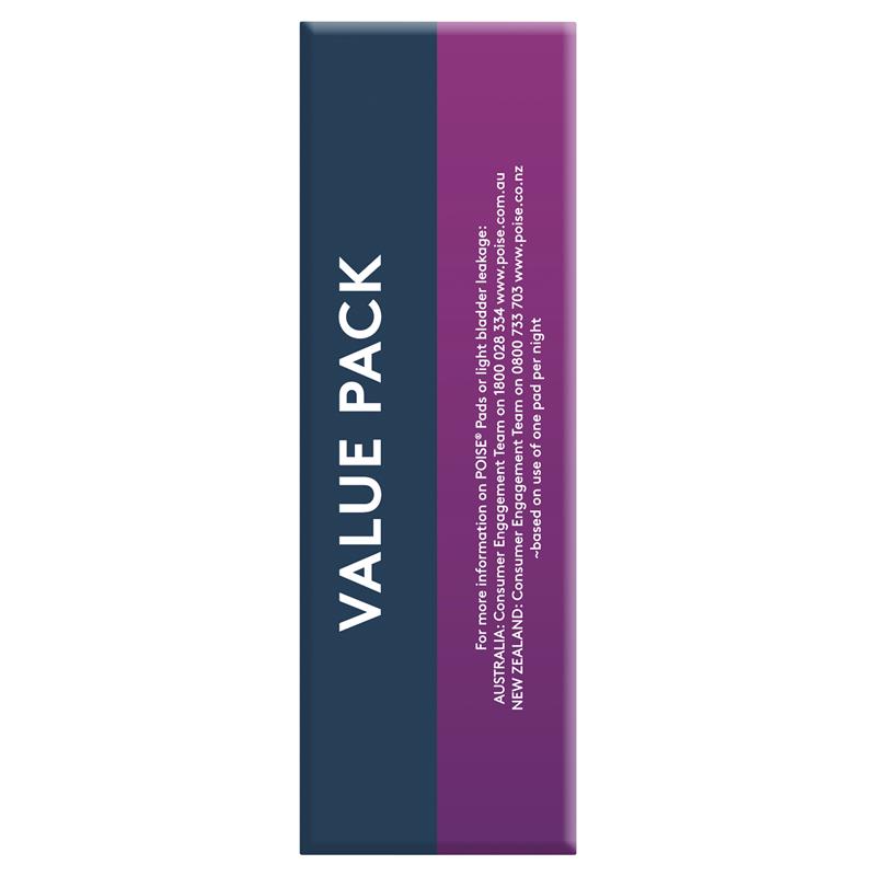 Poise Incontinence Pads Overnight 16 Pack