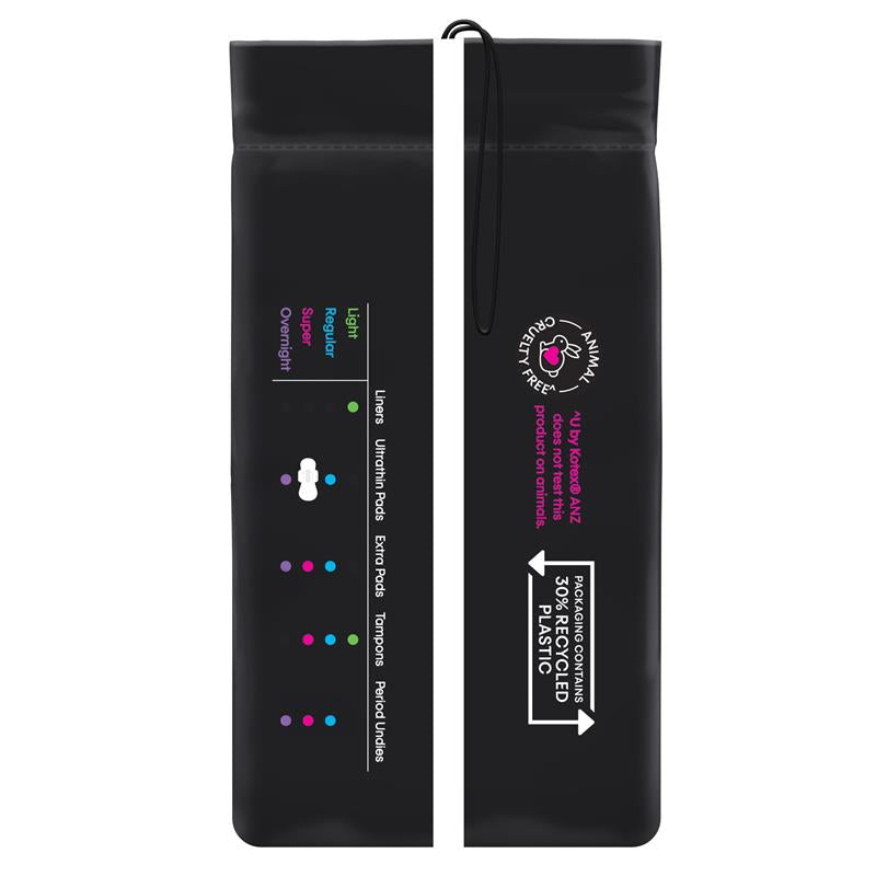 U By Kotex Ultrathins Pads Wing Super 12 Pack - GimmeNow