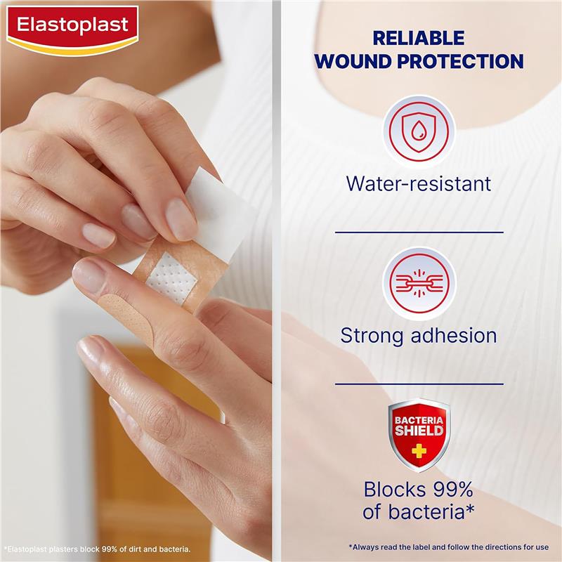 Elastoplast Flexible Fabric Strips 100 Pack - GimmeNow