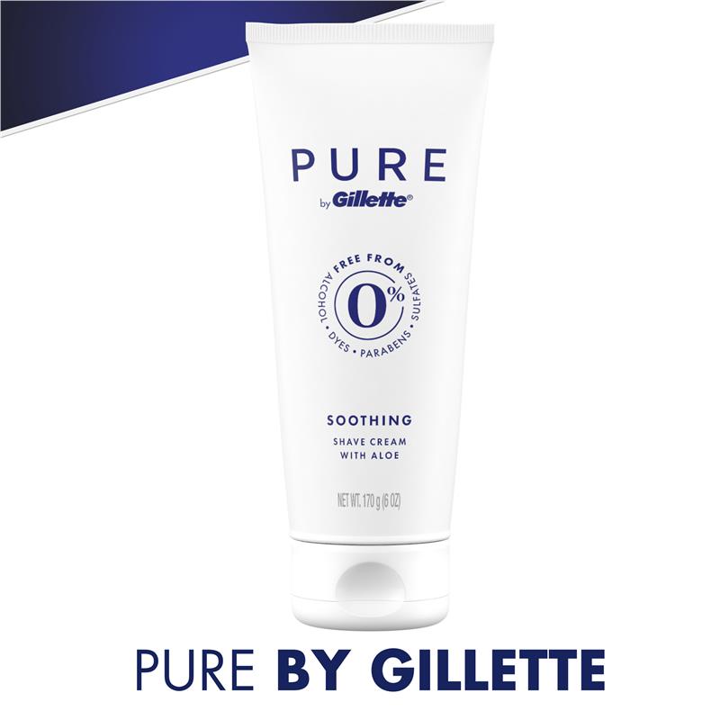 Gillette Pure Shave Cream for Men 170g - GimmeNow
