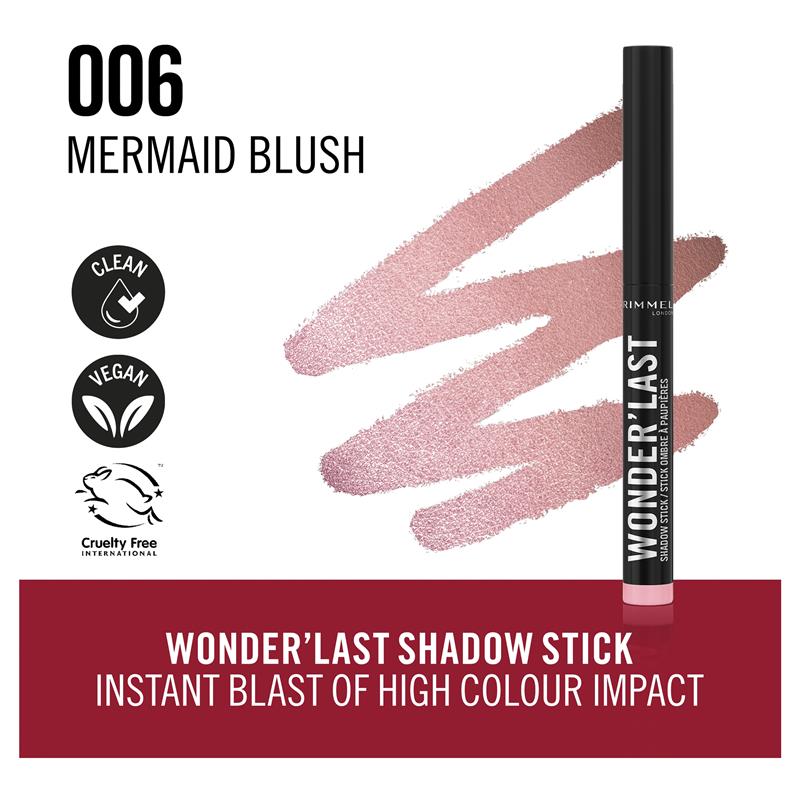 Rimmel Wonder Last Shadow Stick 006 Mermaid Blush