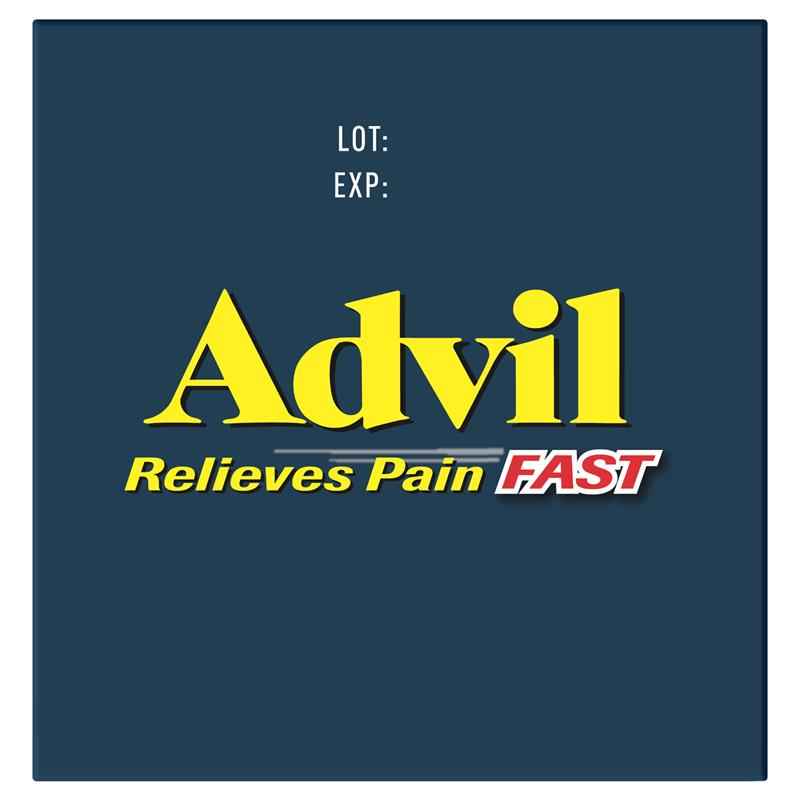 Advil Ibuprofen Pain Relief 96 Tablets
