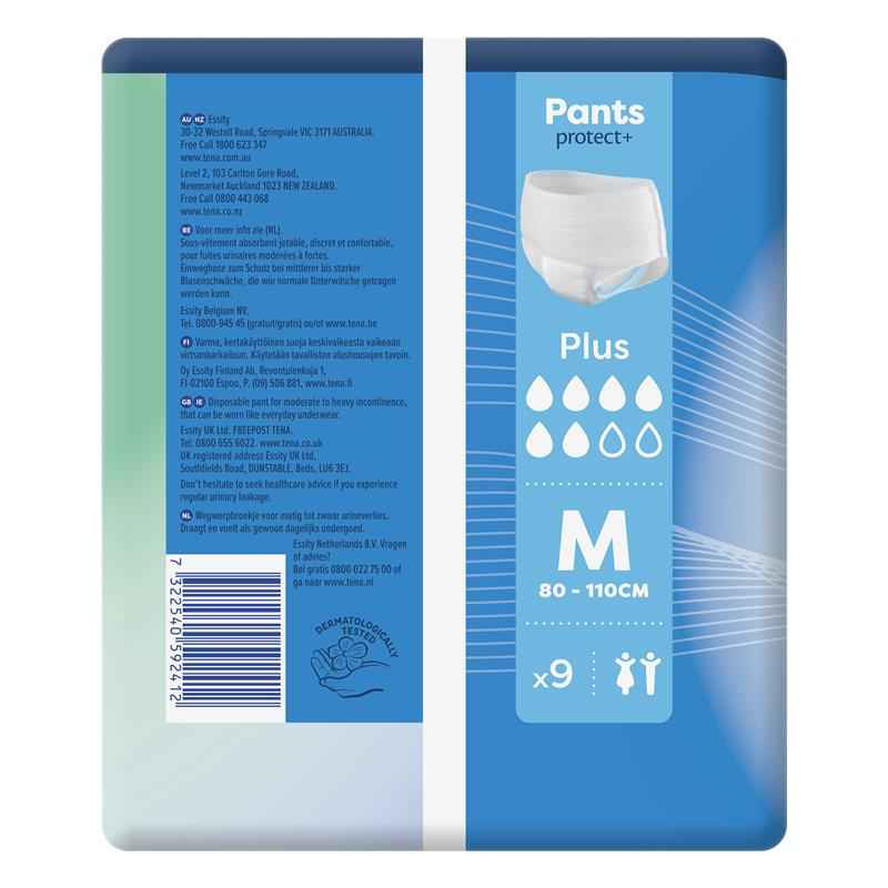 TENA Pants Plus Medium 9 Pack
