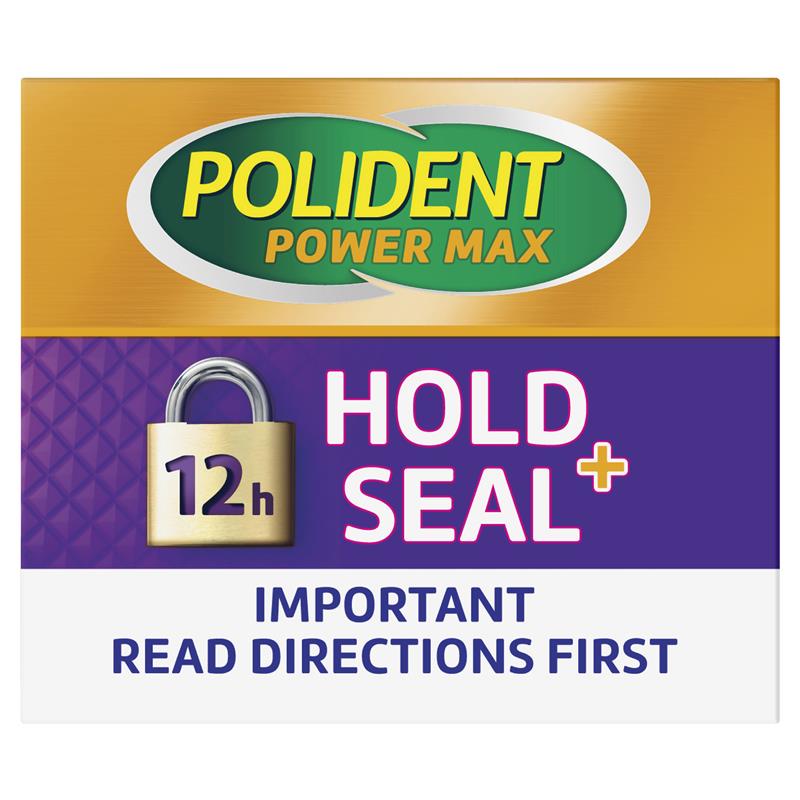 Polident MAX SEAL Denture Adhesive Cream 40g