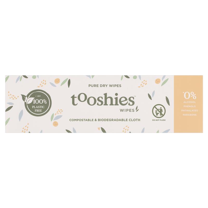 Tooshies Dry Wipes 70 pack