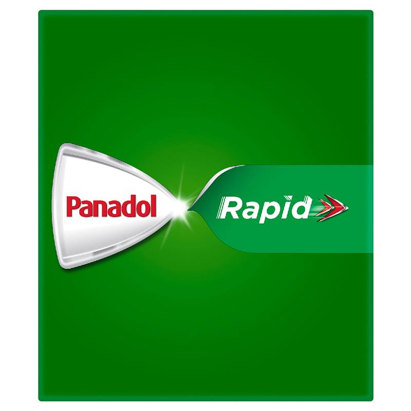 Panadol Rapid Paracetamol Pain Relief 48 Caplets