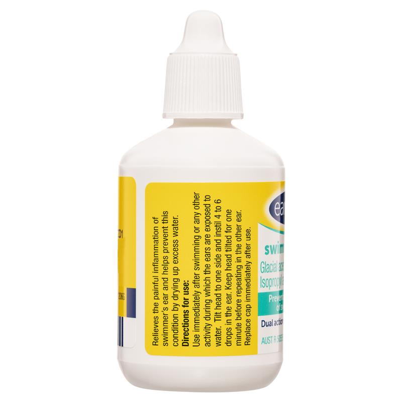 EarClear Swimmer's Ear Drops 40mL – Prevention & Treatment of Swimmer's Ear