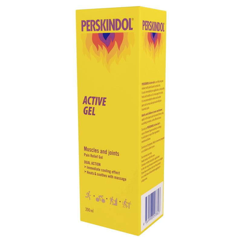 Perskindol Active Pain Relief Gel 200ml - GimmeNow