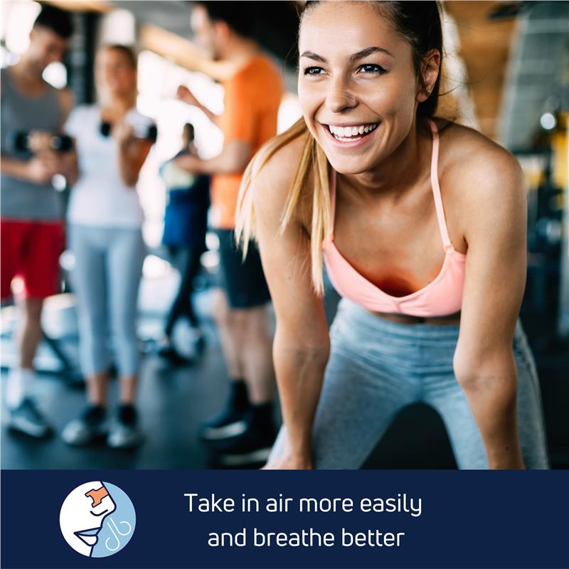 Breathe Right Nasal Strips Extra Strength Clear 44 Strips - GimmeNow