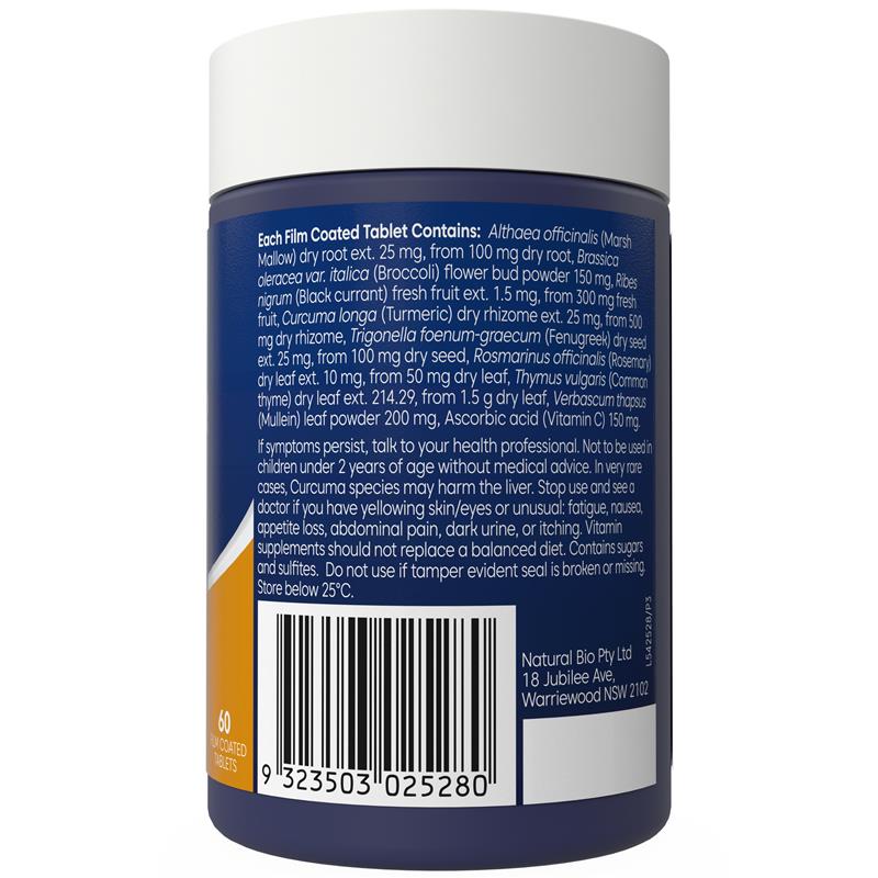 Bioglan Lung Clear 60 Tablets