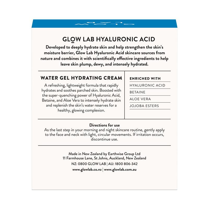 Glow Lab Hyaluronic Acid Water Gel Hydrating Cream 50g