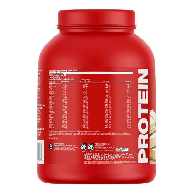 BSc High Protein Vanilla 1.8kg Tub