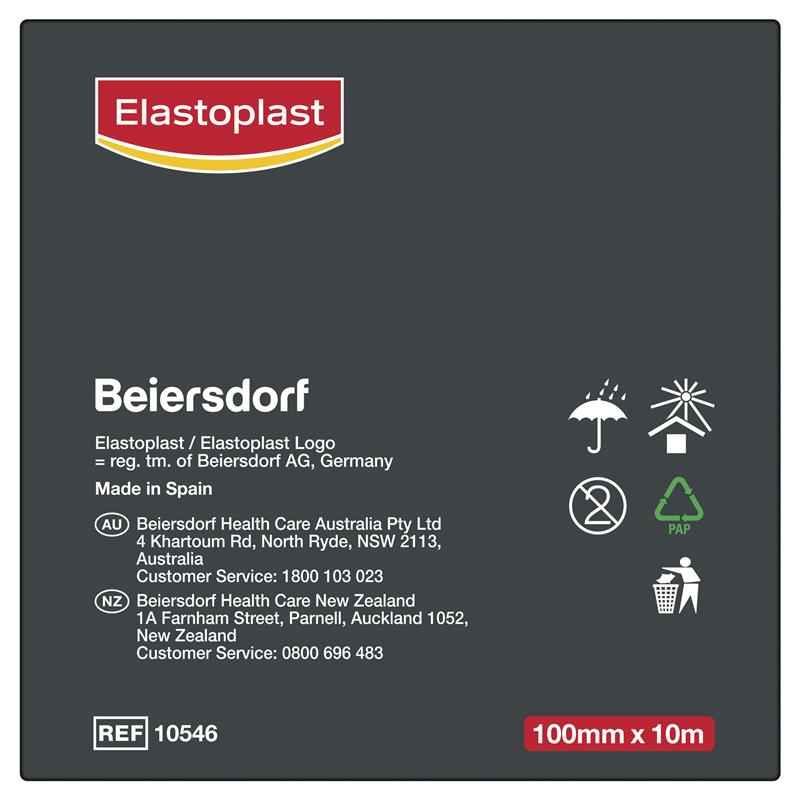 Elastoplast Pre-Tapping Underwrap 10cm x 10m