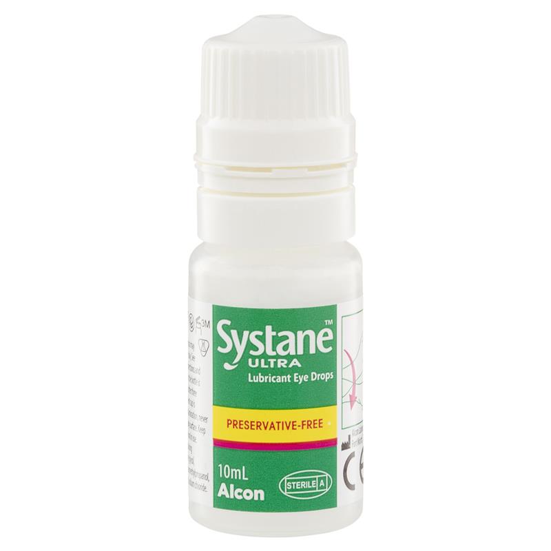 Systane Ultra Multi Dose Preservative Free Lubricant Eye Drops 10ml - GimmeNow