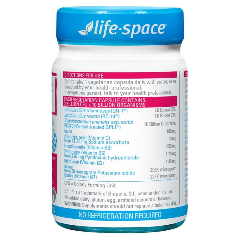 Life-Space TrioBiotic for Women 30 Capsules